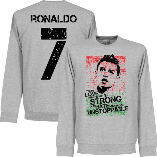 Ronaldo 7 Portugal Flag Sweater