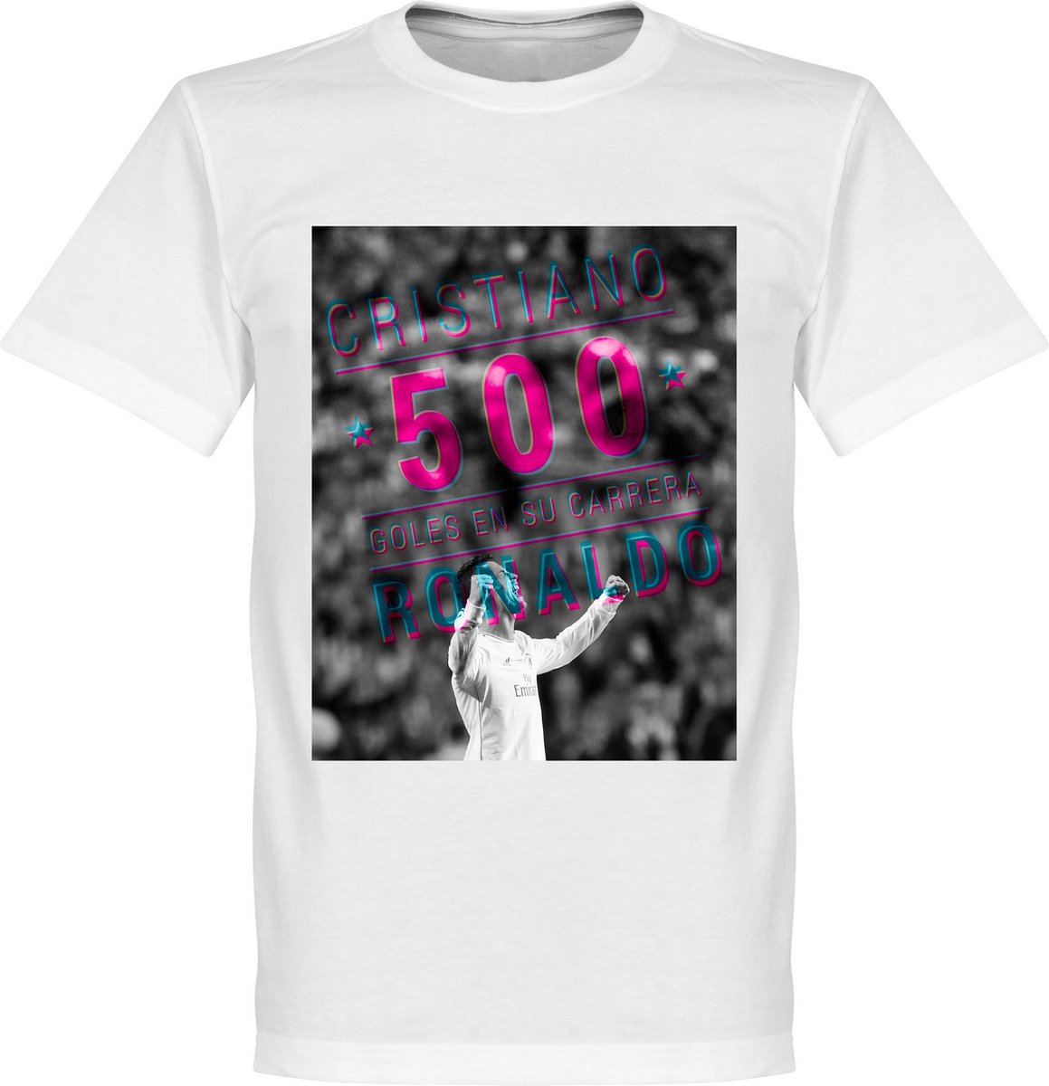 Ronaldo 500 Goals T-Shirt - KIDS - 152 op Prijzenvolger.com