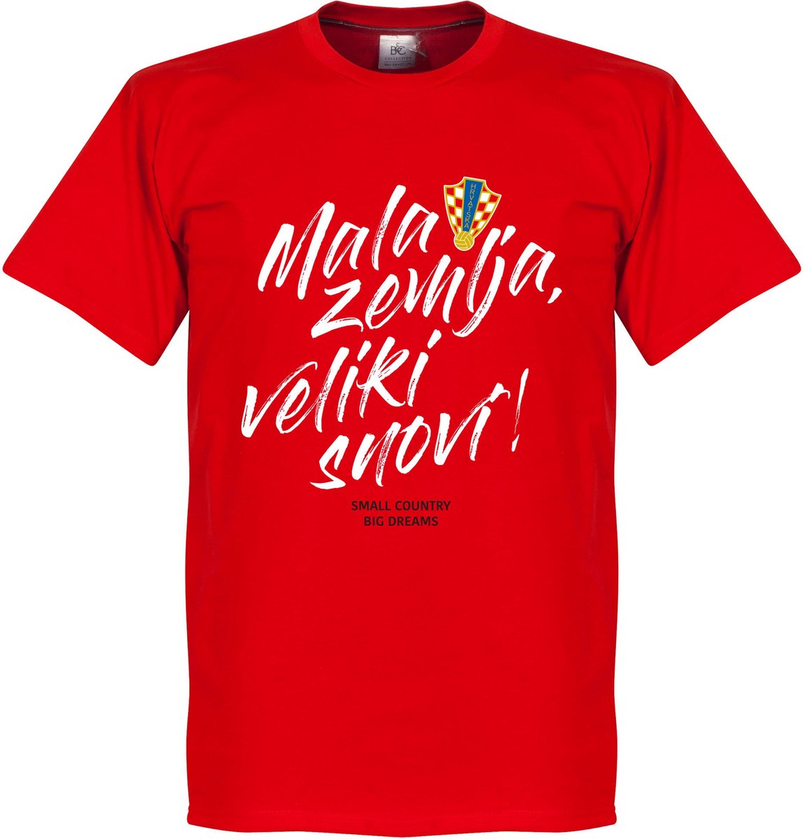 Kroatië Mala Zemlja, Veliki Snovi T-Shirt - Rood - L