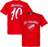 Los Cebollitas Maradona 10 T-Shirt - Rood - S