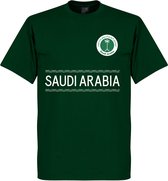 Saudi Arabië Team T-Shirt - Groen - XXL