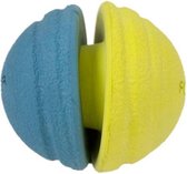 Foaber split bal blauw / groen 6x6x6 cm