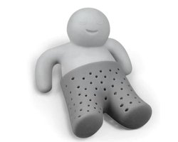 Theefilter Thee mannetje - Grijs - Voor losse thee