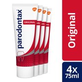 Parodontax Original Fluoride - 4 X 75 ML - Tandpasta - Voordeelverpakking