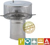 Schoorsteenkap Firemaster Topmaster vonkenvangergaas Ø150MM-Ø230MM