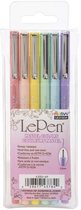 Le Pen Fineliner Set Pastel 0,3mm 6 stuks