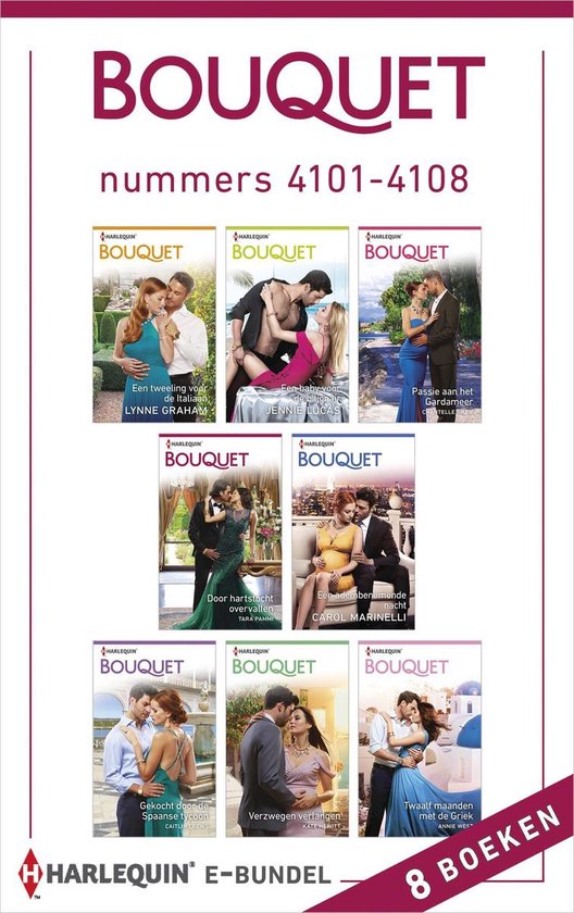 Bouquet e-bundel nummers 4101 - 4108 - Lynne Graham | Tiliboo-afrobeat.com