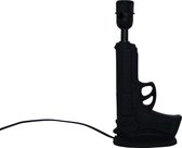Housevitamin tafellamp "pistool" - lamp zwart - 32cm hoog