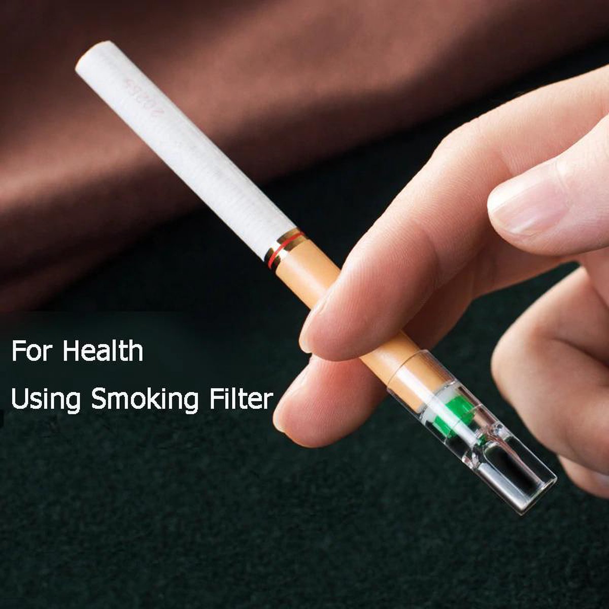 Weggooibaar Sigarettenfilter | 100 stuks | Vermindert Tar | Stoppen met  roken |... | bol.com