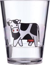 Mepal kinderglas 250 ml - boerderij blauw