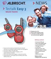 Albrecht Tectalk Easy 3 rot