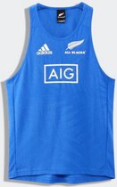 Adidas All Blacks RWC SINGLET Blauw/wit mt 2XL