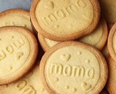 Cadeau maman - tampon à biscuits avec maman et coeurs - cadeau mère - cadeau fête des mères - cadeau fête des mères