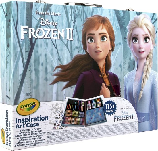 Crayola Frozen 2 - Inspiratie Kleurkoffer - Creatieve Set - Cadeau-idee  voor Kinderen | bol.com