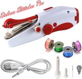Deluxe Stitcher Pro - PREMIUM Handnaaimachine + USB Kabel en Accessoires