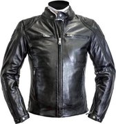 Helstons Modelo Rag Black Black Leather Motorcycle Jacket S