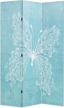 Kamerscherm 120x170cm vlinder (Incl Anti Kras Vilt) - Ruimteverdeler - Kamerverdeler - Kamer scherm