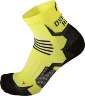 Mico OXI-JET compression short socks neon geel maat M