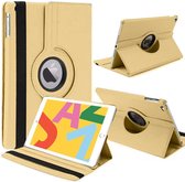iPad 10.2 (2019) Hoes - Draaibare Book Case - Goud - iCall