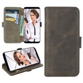 Bouletta - Samsung Galaxy S8 Plus - Leder BookCase Hoesje - Warm Stone