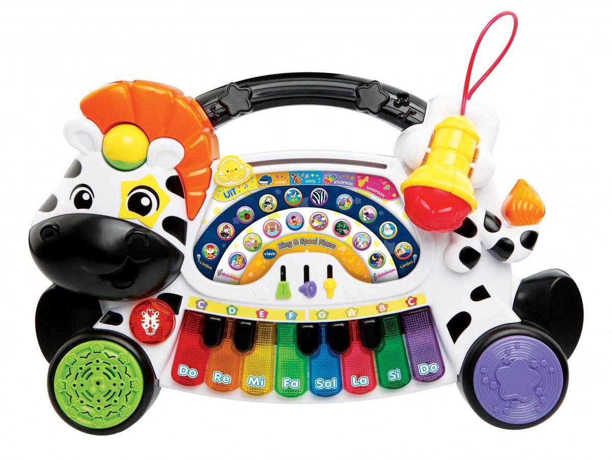 Bol Com Vtech Baby Zing Speel Piano Educatief Babyspeelgoed