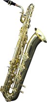 Monzani MZBS-110L Eb-Baritonsaxofoon messing, Lackiert - Baritonsaxofoon