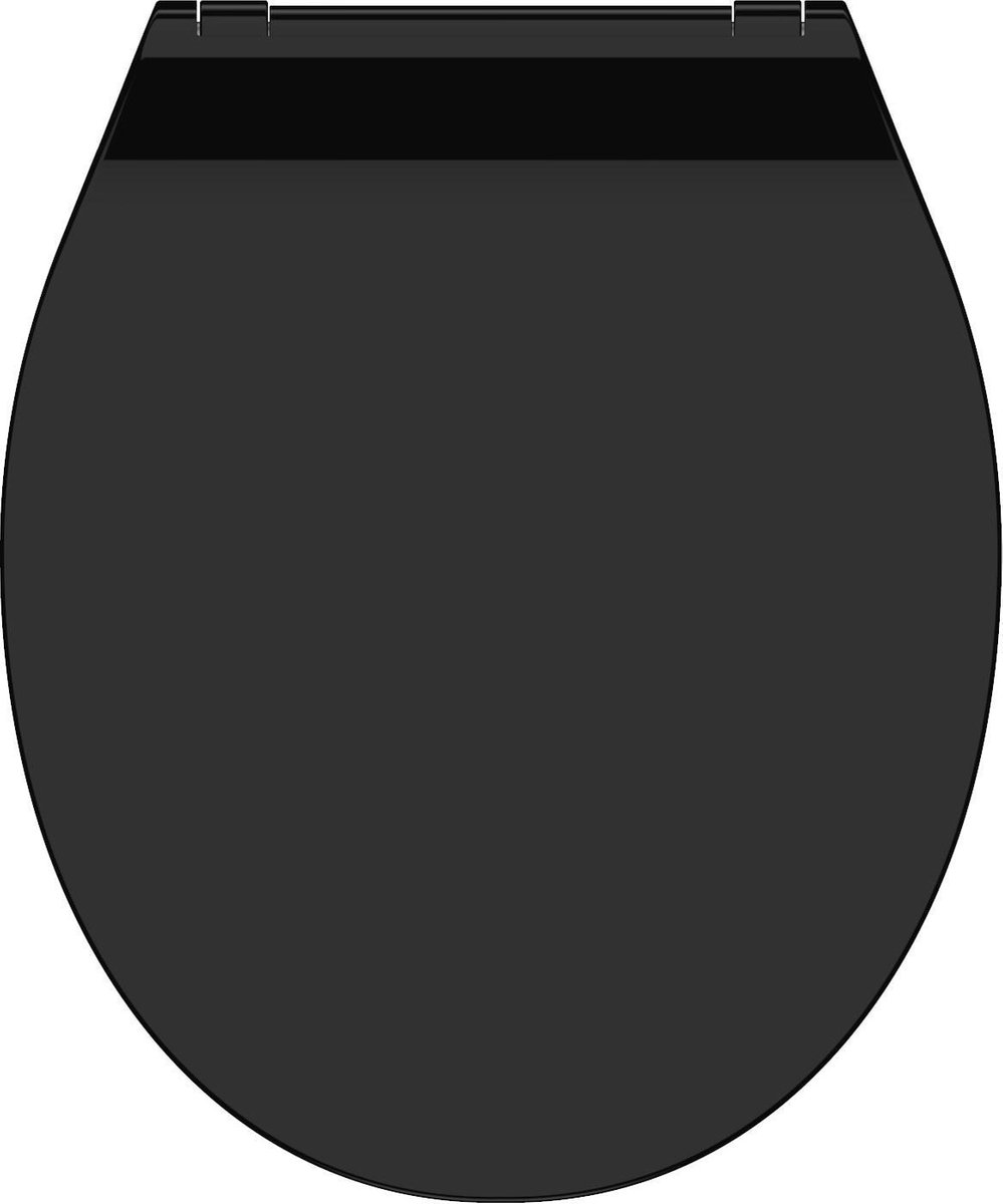 SCHÜTTE WC-Bril 82710 SLIM BLACK - Duroplast - Super Dun - Soft Close -  Afklikbaar -... | bol.com
