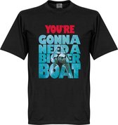 You're Going To Need A Bigger Boat Jaws T-Shirt - Zwart - 5XL