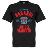 Arsenal de Sarandi Established T-Shirt - Zwart  - L