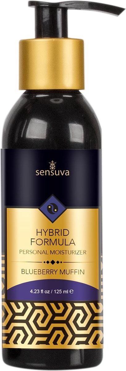 Goedkoopste Sensuva Hybrid Glijmiddel Op Waterbasis - Blueberry Muffin