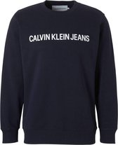 Calvin Klein Trui - Maat XL  - Mannen - navy/ wit