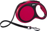 Flexi New Comfort Tape - Laisse pour chien - Rouge / Noir - L - 8 m - (<50 kg)