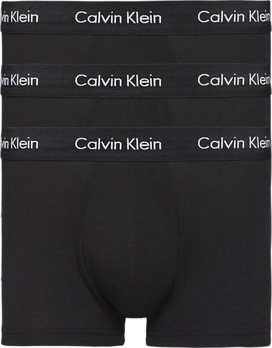 Calvin Klein - 3-pack Low Rise Trunk Boxershorts - XWB - L