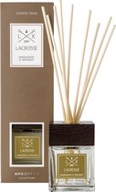 Lacrosse Geurstokjes - Houtig - Sandalwood & Bergamot - 100 ml Diffuser