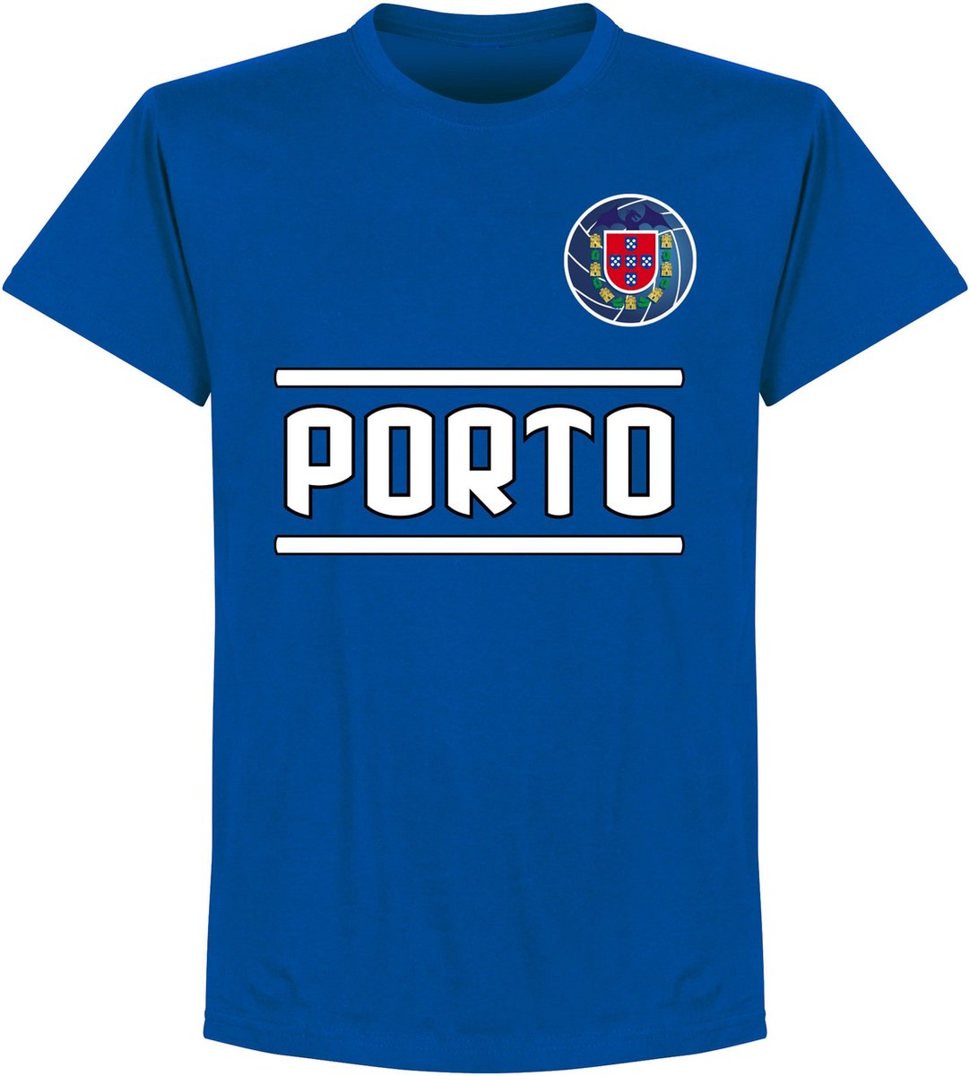 Porto Team T-Shirt - Blauw - XL