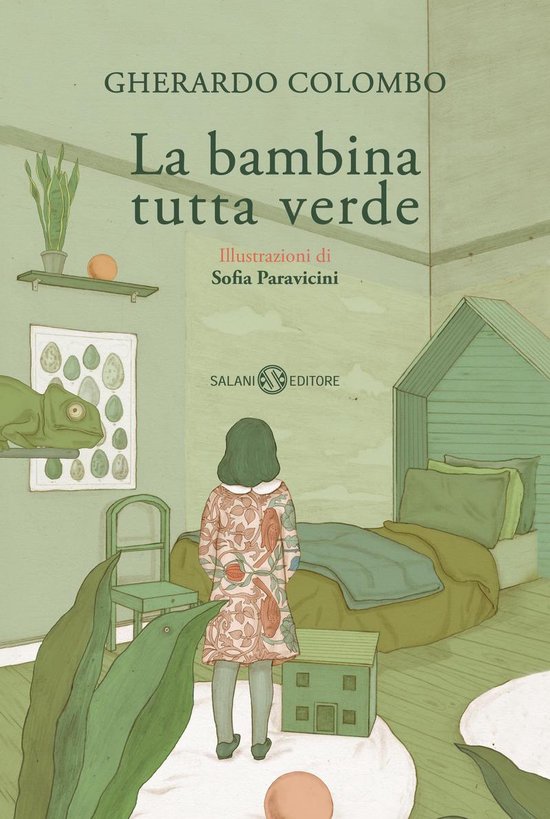 La bambina tutta verde - cover
