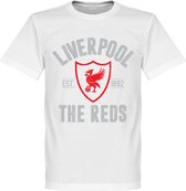 Liverpool Established T-Shirt - Wit - 5XL