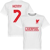 Liverpool Kenny 7 Team T-Shirt - Wit - 4XL