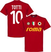 AS Roma Totti 10 Team T-Shirt - Rood - S