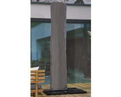 Weersbestendige Parasolhoes - Max. 4 x 4 m - Grijs / Antraciet - Zweefparasol