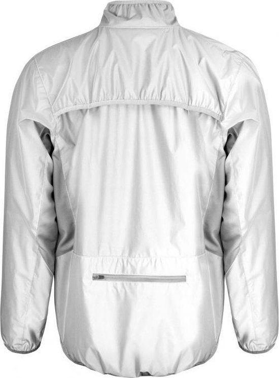 WOSAWE Mannen Reflecterende Jas Night Gloeiende Bomber Jas MTB Fietsen Windjack Reizen Sport Jas, Jas met capuchon, 3XL
