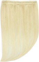 Remy Human Hair extensions Quad Weft straight 15 - blond 60#