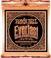 Ernie Ball 2546 Everlast Coated Phosphor Bronze Acoustic Med Light
