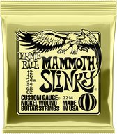 EB2214 Mammoth Slinky Guitar Strings 12-62