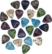 FENDER Premium Picks Mix plectrum set heavy medium thin 24 stuks