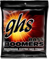 GHS 4er bas Boomers 30-90 uren Long Scale 30-50-70-90 - Snarenset voor 4-string basgitaar