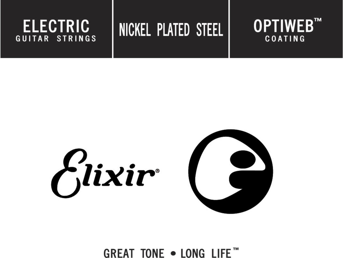 Elixir 16246 Optiweb .046 losse snaar met coating