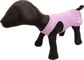 Leuk jurkje lila voor de hond - XXS ( rug lengte 24 cm, borst omvang 24 cm, nek omvang 22 cm )