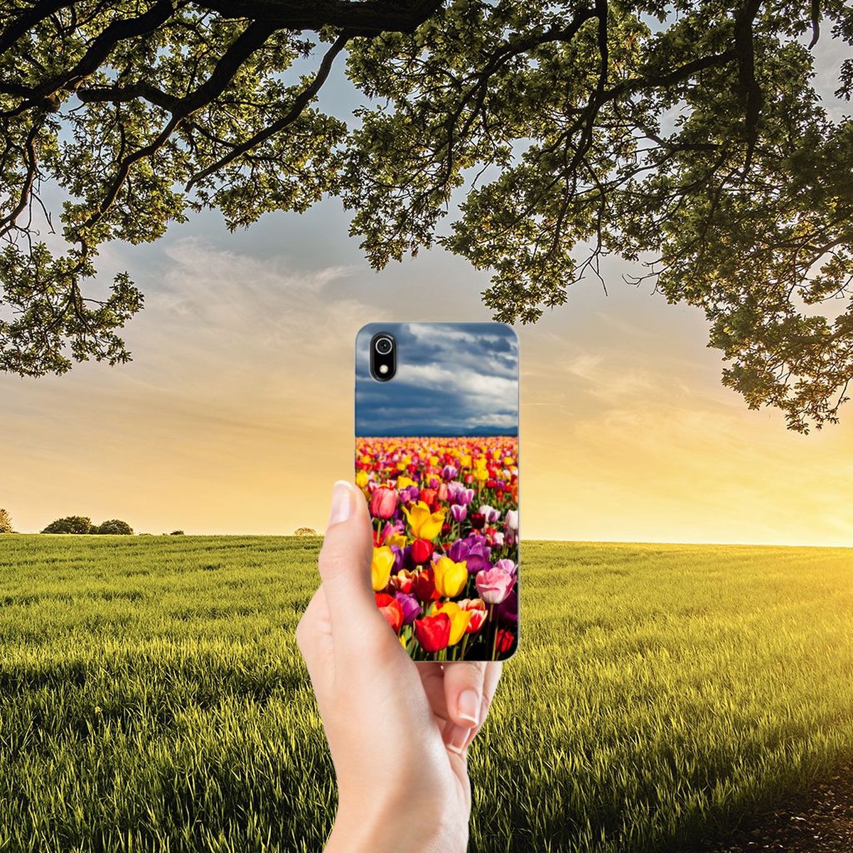 Xiaomi Redmi 7A TPU Case Tulpen