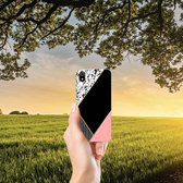 Souple Housse pour Xiaomi Redmi 7A Coque Téléphone Formes Rose Noir